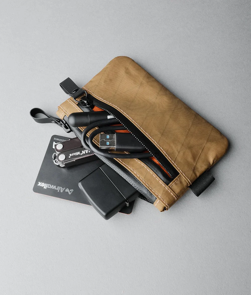 Alpaka Zip Pouch - Coyote Brown Limited Edition - Image 5