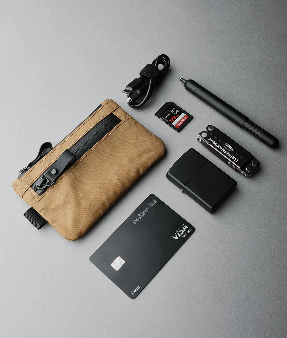 Alpaka Zip Pouch - Coyote Brown Limited Edition - Image 6