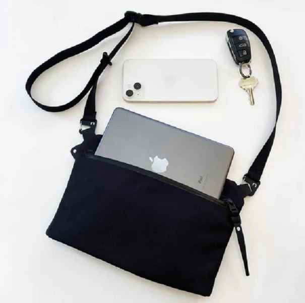 Black Ember Sacoche Bag - Image 3
