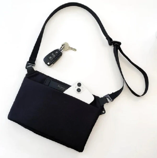 Black Ember Sacoche Bag - Image 4