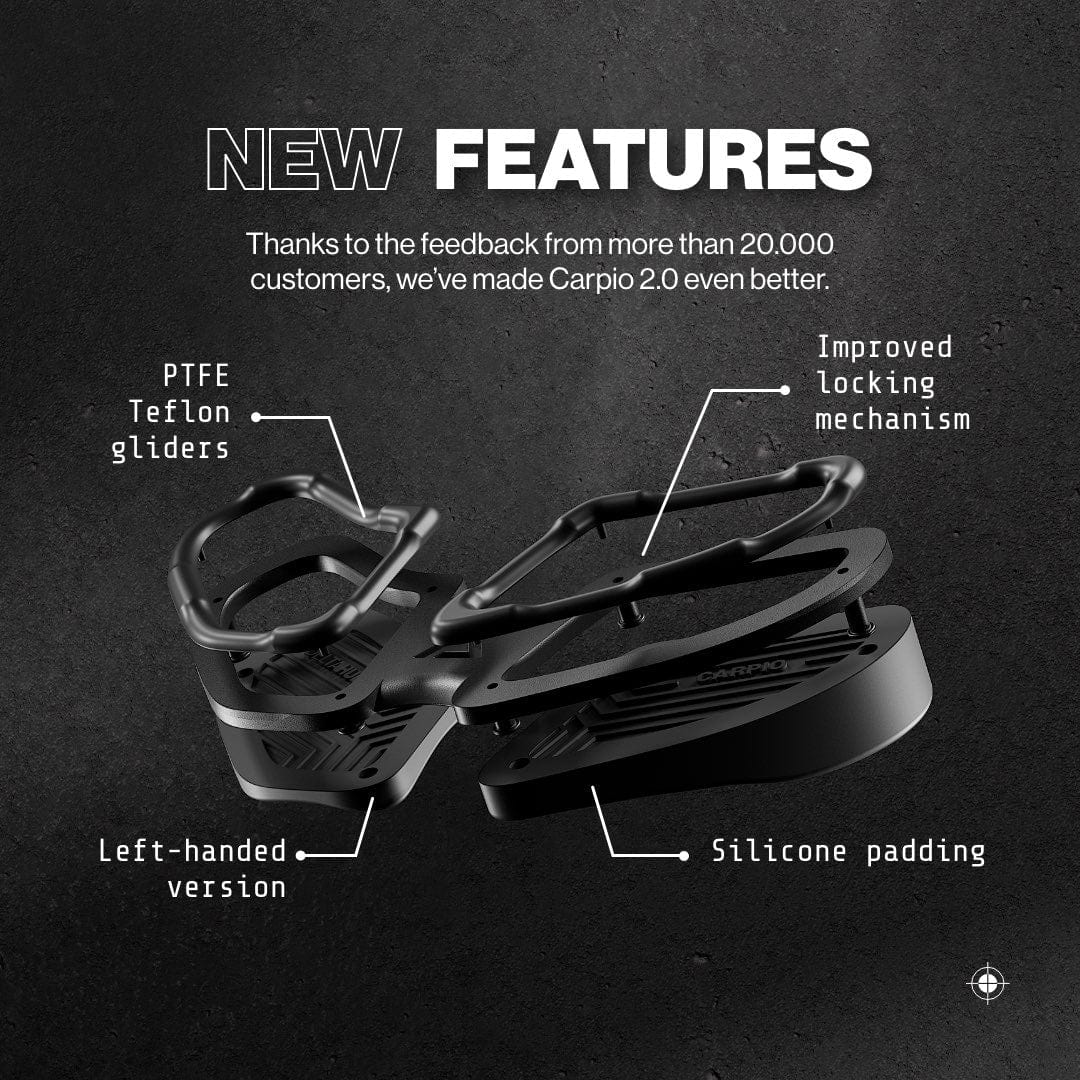 Deltahub Carpio 2.0 Ergonomic Wrist Rest - Image 5