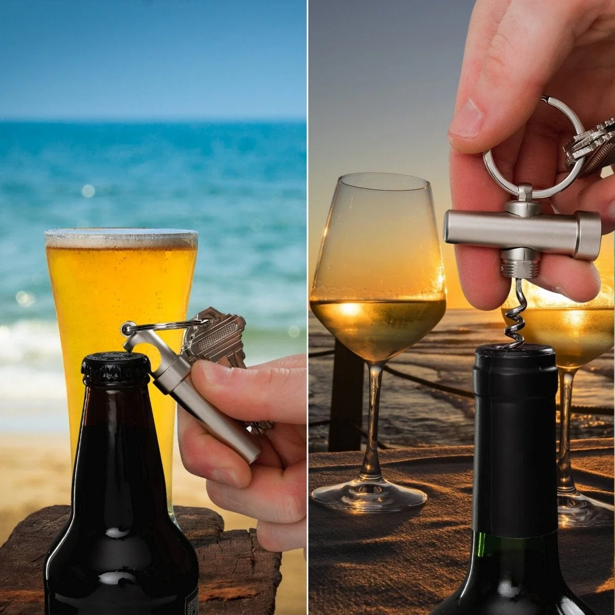 Keysmart Corksmart Bottle and Wine Opener - Image 2