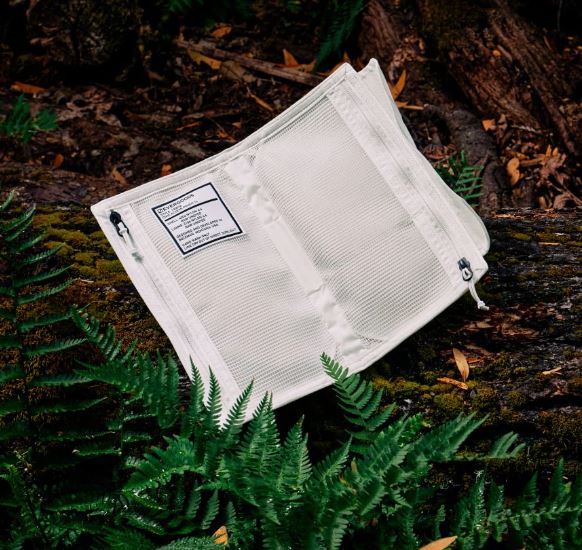 Evergoods Civic Acces Pouch 1L - Undyed Raw White Capsule - Image 3