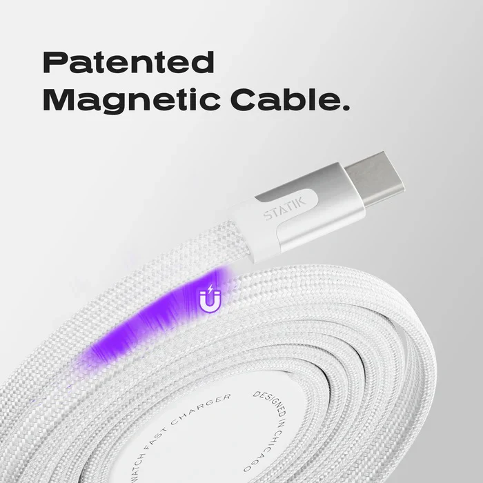 Statik MagStack Duo Apple Watch Charger + USB-C Cable - Image 3