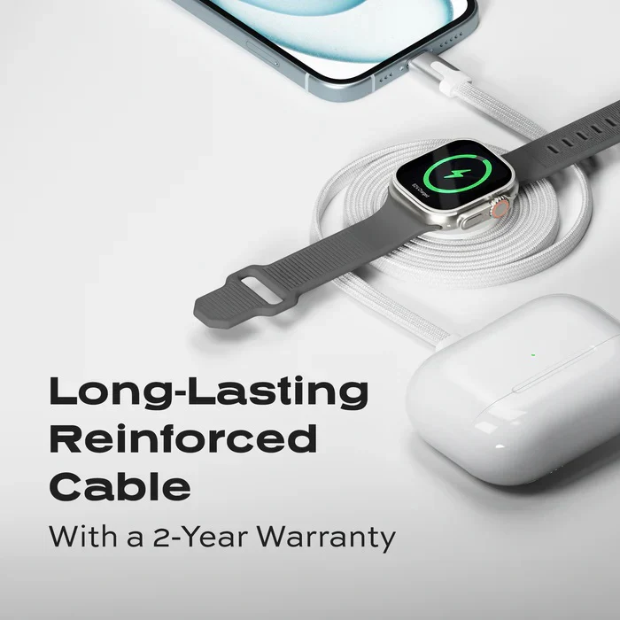 Statik MagStack Duo Apple Watch Charger + USB-C Cable - Image 7