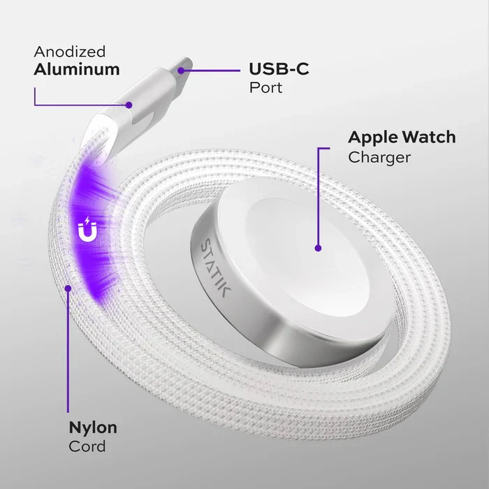 Statik MagStack Slim Apple Watch Cable - Image 6