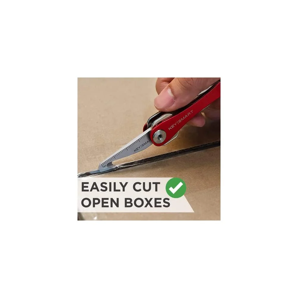 KeySmart MultiTool 5-in-1 Keychain Tool Stainless Steel - Image 4