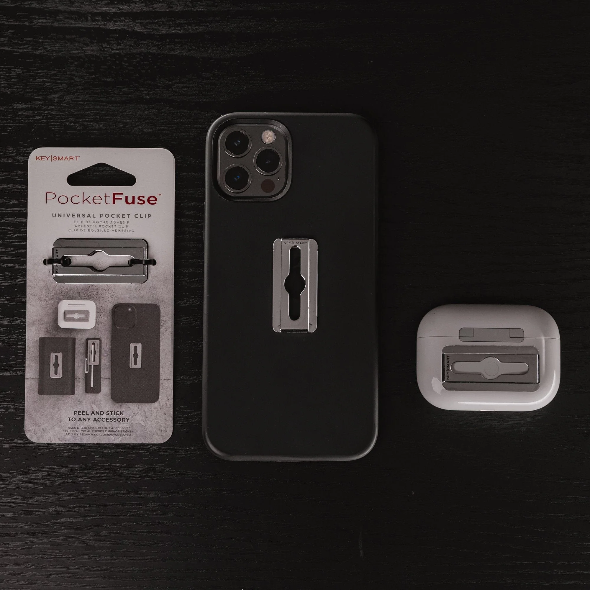 PocketFuse Universal Pocket Clip Keysmart - Image 2