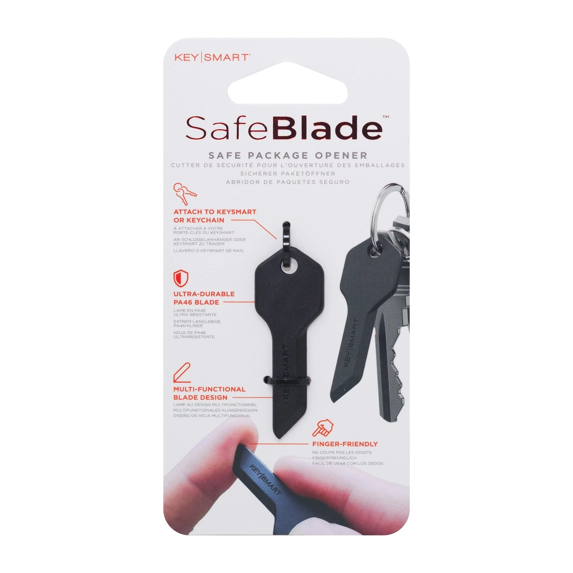Keysmart Safeblade Skin-Safe Plastic Box Cutter - Image 4