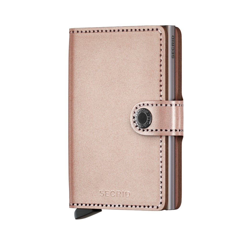 Secrid Miniwallet Metallic Leather
