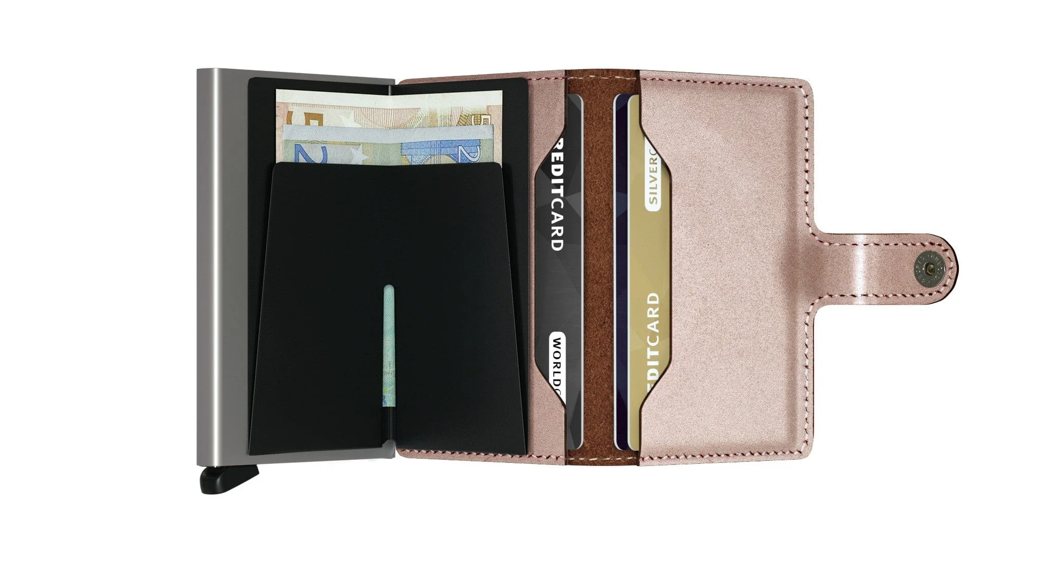 Secrid Miniwallet Metallic Leather - Image 2