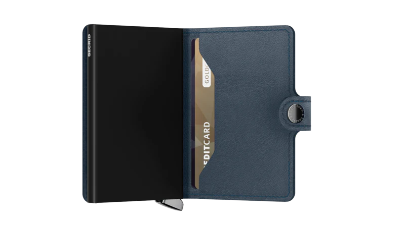Secrid Premium Miniwallet Emboss Lines Teal - Image 3