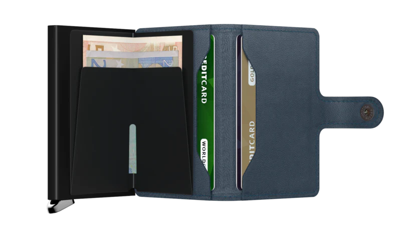 Secrid Premium Miniwallet Emboss Lines Teal - Image 4