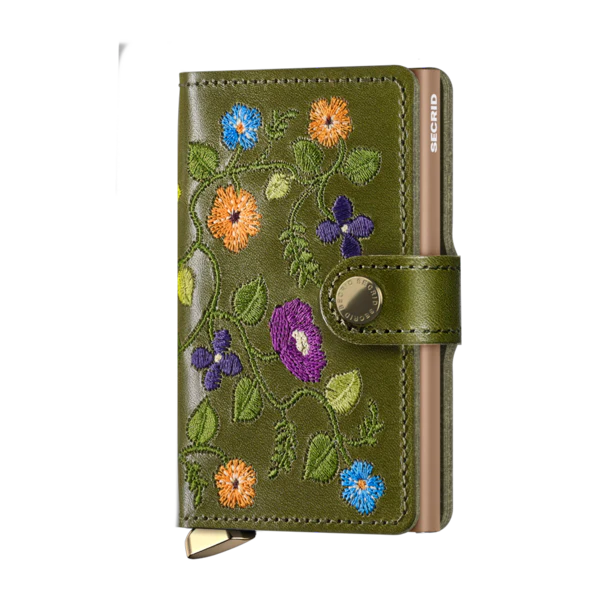Secrid Premium Miniwallet Stitch Floral - Image 6