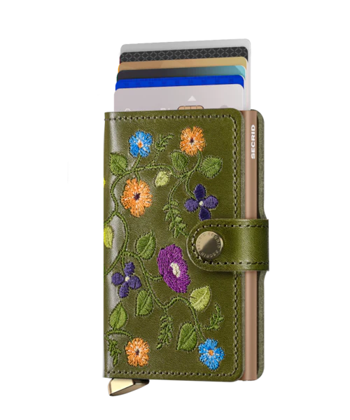 Secrid Premium Miniwallet Stitch Floral - Image 7