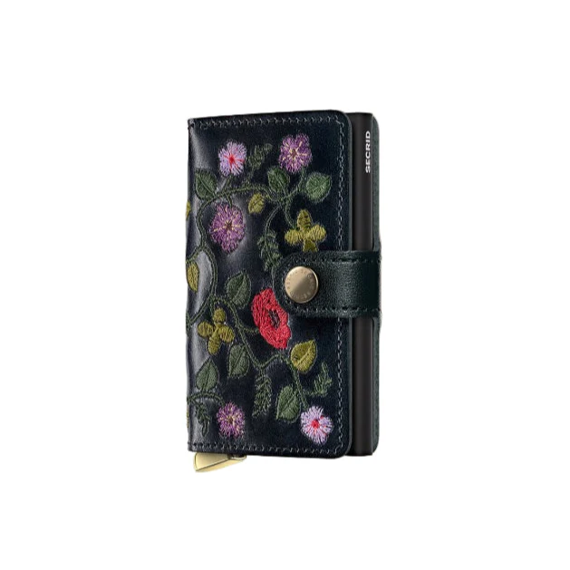 Secrid Premium Miniwallet Stitch Floral Leather+ - Image 6