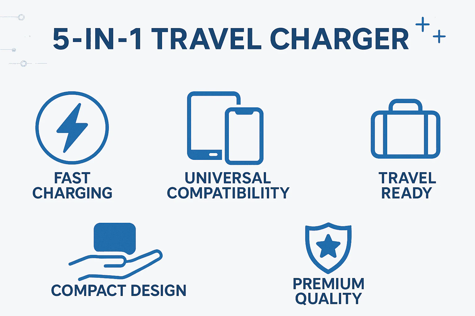 Statik SmartCharge 5-in-1 Travel Charger - Image 8